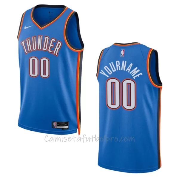 Camiseta de Baloncesto Oklahoma City Thunder Icon Edition Swingman 2023/24 Azul