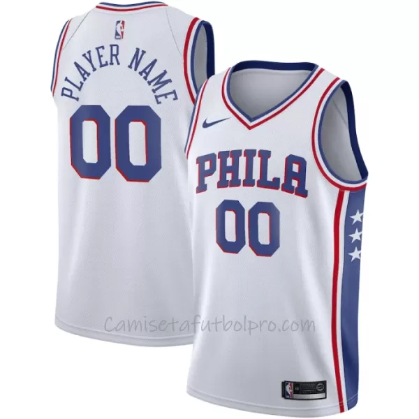 Camiseta de Baloncesto Philadelphia 76ers Association Edition Swingman 2023/24 Blanco