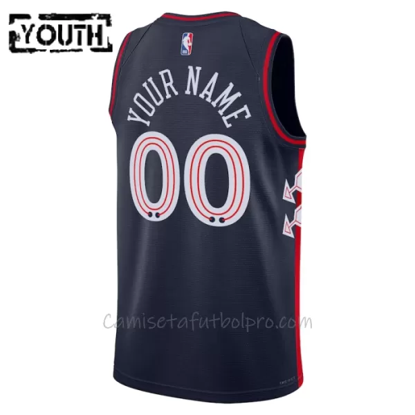 Camiseta de Baloncesto Philadelphia 76ers City Edition Swingman 2023/24 Niños