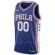 Camiseta de Baloncesto Philadelphia 76ers Icon Edition Swingman 2023/24 Azul