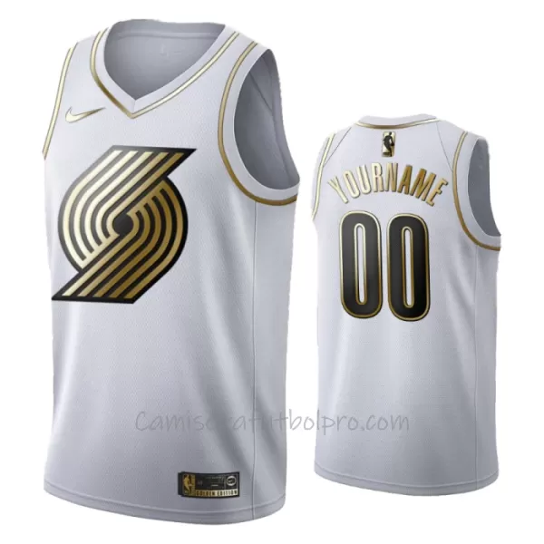 Camiseta de Baloncesto Portland Trail Blazers Golden Edition Swingman Blanco