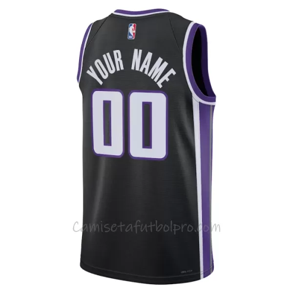 Camiseta de Baloncesto Sacramento Kings Icon Edition Swingman 2023/24 Negro