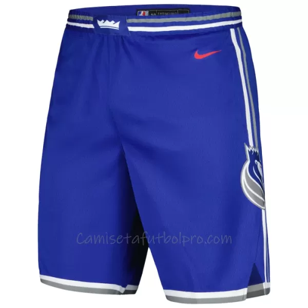 Shorts de Baloncesto Sacramento Kings City Edition Swingman Azul