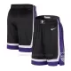 Shorts de Baloncesto Sacramento Kings Icon Edition Swingman Negro