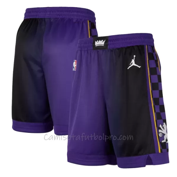 Shorts de Baloncesto Sacramento Kings Statement Edition Swingman