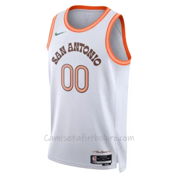 Camiseta de Baloncesto San Antonio Spurs City Edition Swingman 2023/24 Blanco