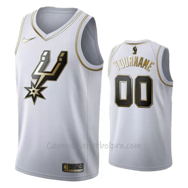 Camiseta de Baloncesto San Antonio Spurs Golden Edition Swingman Blanco