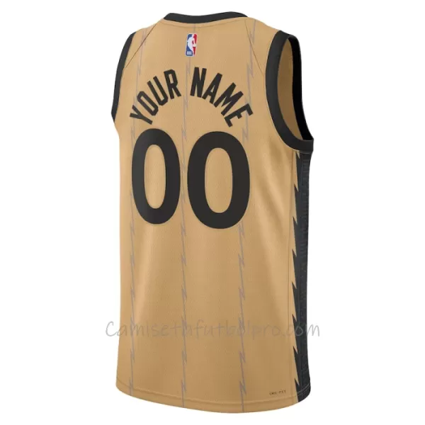 Camiseta de Baloncesto Toronto Raptors City Edition Swingman 2023/24 Dorado