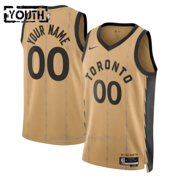 Camiseta de Baloncesto Toronto Raptors City Edition Swingman 2023/24 Niños Dorado