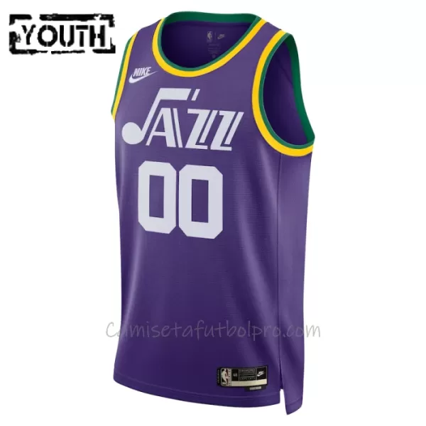 Camiseta de Baloncesto Utah Jazz Hardwood Classic Edition Swingman 2023/24 Niños