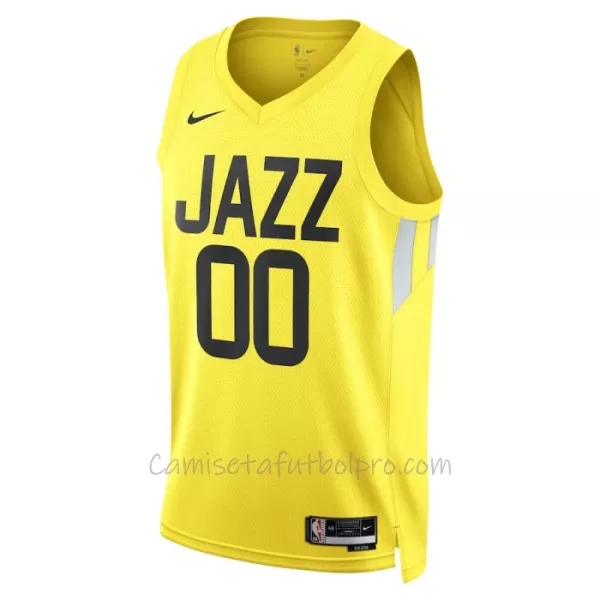 Camiseta de Baloncesto Utah Jazz Icon Edition Swingman 2023/24 Amarillo