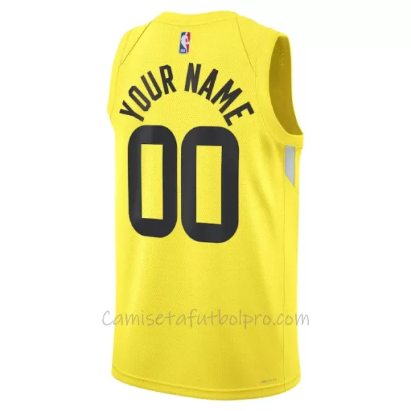 Camiseta de Baloncesto Utah Jazz Icon Edition Swingman 2023/24 Amarillo