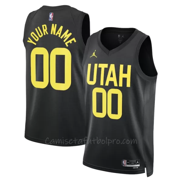 Camiseta de Baloncesto Utah Jazz Statement Edition Swingman 2023/24 Negro