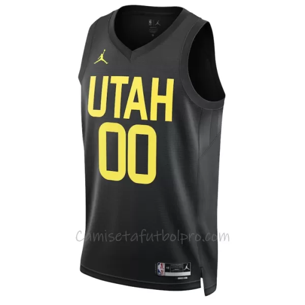 Camiseta de Baloncesto Utah Jazz Statement Edition Swingman 2023/24 Negro