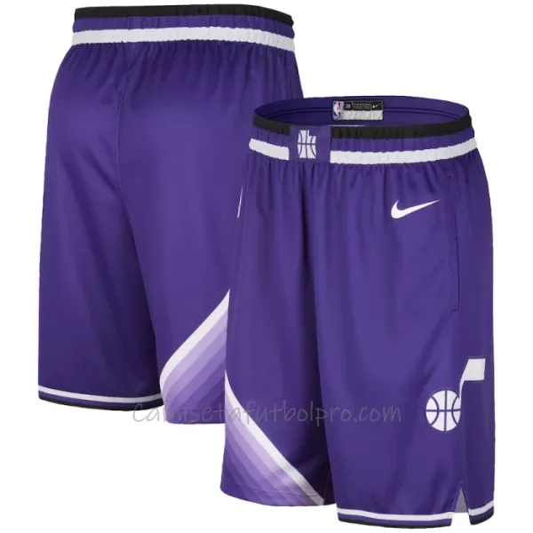 Shorts de Baloncesto Utah Jazz City Edition Swingman