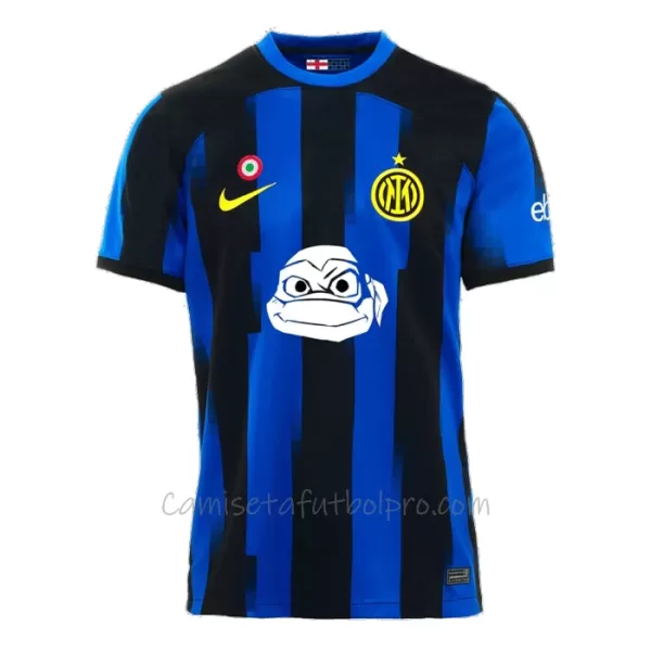 Camiseta Inter de Milán x Ninja Turtles Hombre 1ª Equipación 23/24 Edición Especial