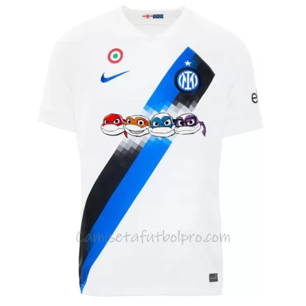 Camiseta Inter de Milán x Ninja Turtles Hombre 2ª Equipación 23/24 Edición Especial