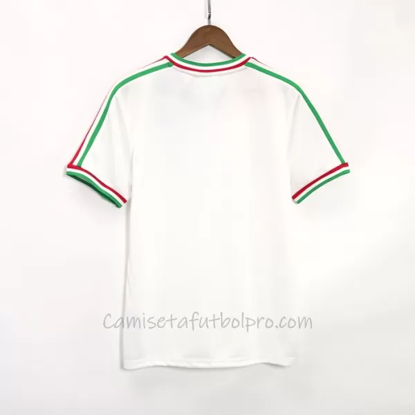 Camiseta México Remake Hombre 1985 Blanco