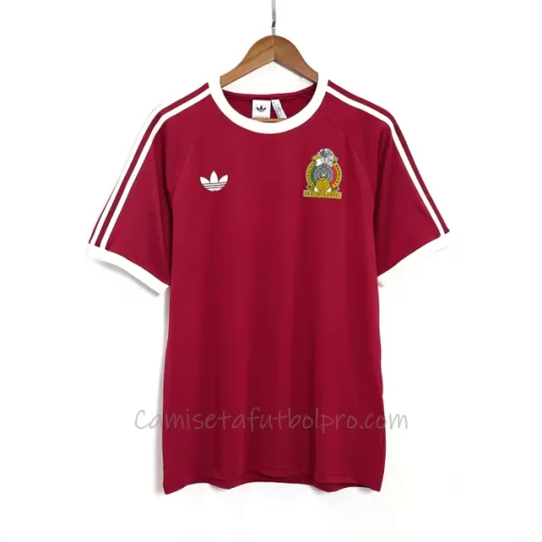 Camiseta México Remake Hombre 1985 Rojo