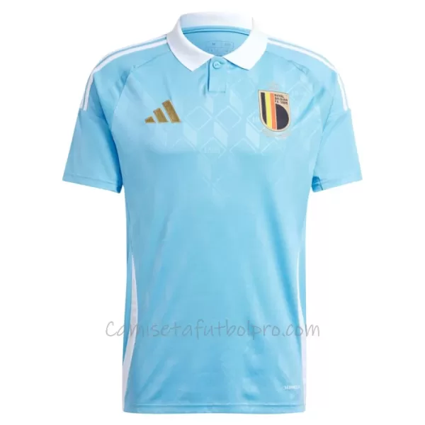 Camiseta Bélgica Hombre 2ª Equipación Eurocopa 2024