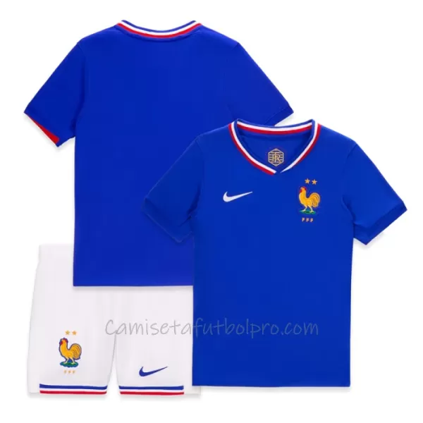 Camiseta Francia Niños 1ª Equipación Eurocopa 2024