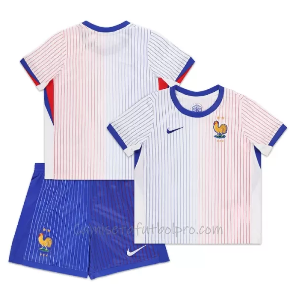 Camiseta Francia Niños 2ª Equipación Eurocopa 2024