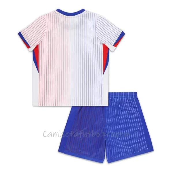 Camiseta Francia Niños 2ª Equipación Eurocopa 2024