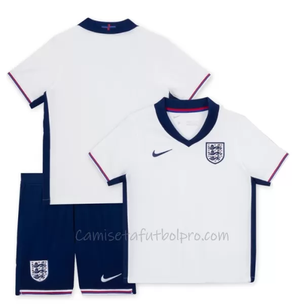 Camiseta Inglaterra Niños 1ª Equipación Eurocopa 2024