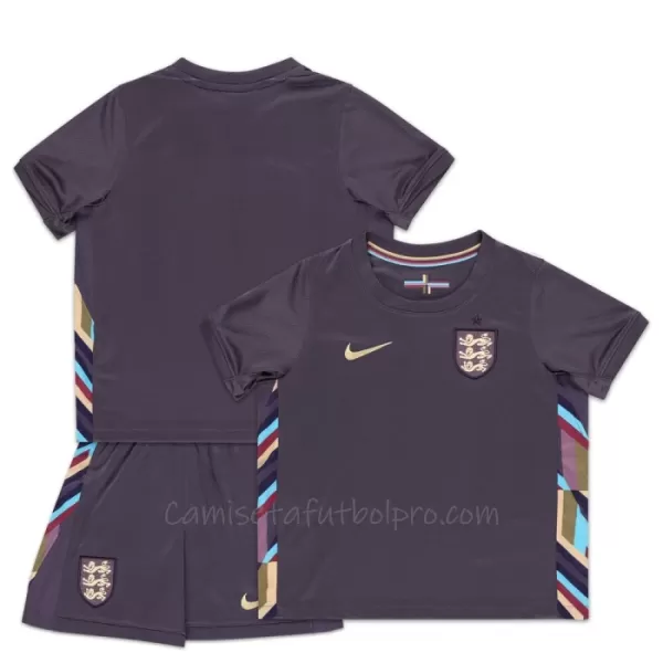 Camiseta Inglaterra Niños 2ª Equipación Eurocopa 2024