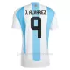 Camiseta Argentina Julián Álvarez 9 Hombre 1ª Equipación 2024