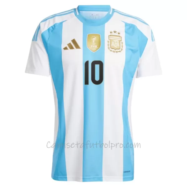 Camiseta Argentina Lionel Messi 10 Hombre 1ª Equipación 2024