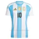 Camiseta Argentina Lionel Messi 10 Hombre 1ª Equipación 2024