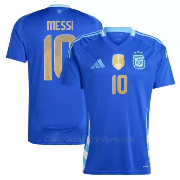 Camiseta Argentina Lionel Messi 10 Hombre 2ª Equipación 2024