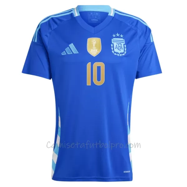 Camiseta Argentina Lionel Messi 10 Hombre 2ª Equipación 2024