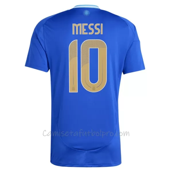 Camiseta Argentina Lionel Messi 10 Hombre 2ª Equipación 2024