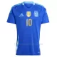 Camiseta Argentina Lionel Messi 10 Niños 2ª Equipación 2024