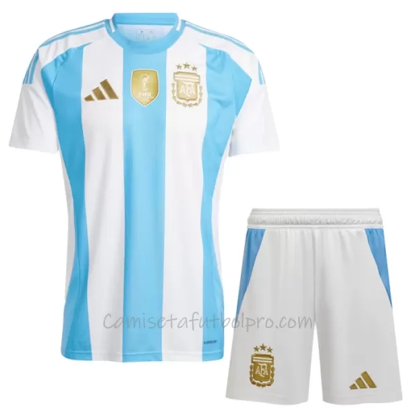 Camiseta Argentina Niños 1ª Equipación 2024