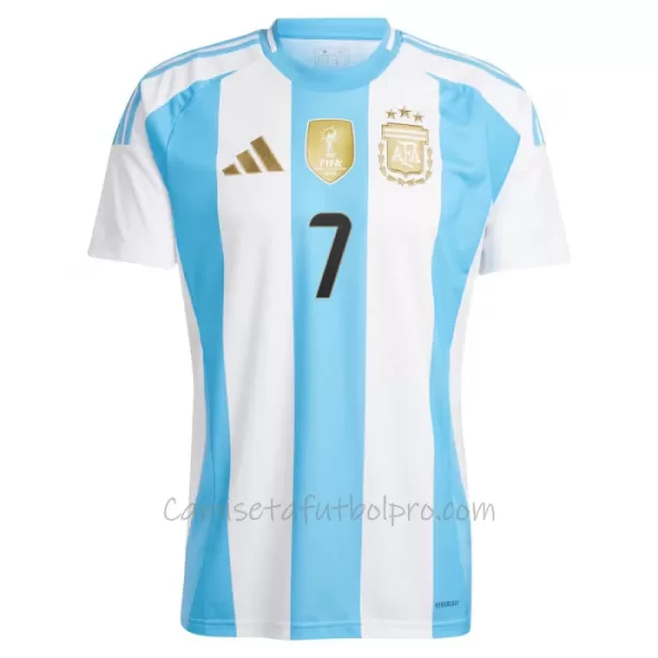 Camiseta Argentina Rodrigo de Paul 7 Hombre 1ª Equipación 2024