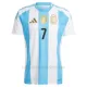 Camiseta Argentina Rodrigo de Paul 7 Hombre 1ª Equipación 2024