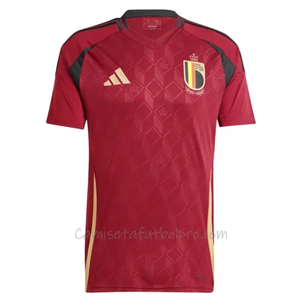 Camiseta Bélgica Hombre 1ª Equipación Eurocopa 2024