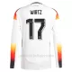 Camiseta Alemania Florian Wirtz 17 Hombre 1ª Equipación Eurocopa 2024 Manga Larga