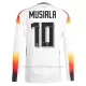 Camiseta Alemania Jamal Musiala 10 Hombre 1ª Equipación Eurocopa 2024 Manga Larga