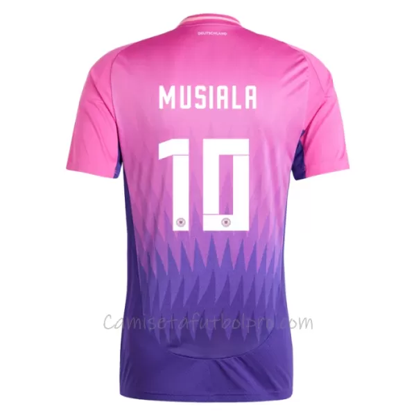 Camiseta Alemania Jamal Musiala 10 Hombre 2ª Equipación Eurocopa 2024