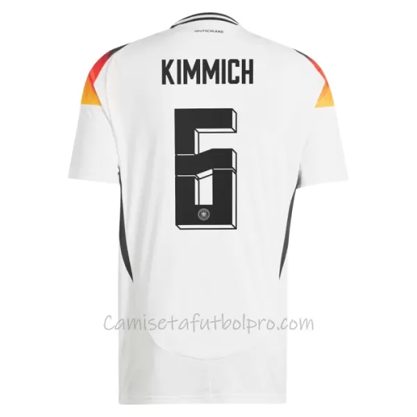 Camiseta Alemania Joshua Kimmich 6 Hombre 1ª Equipación Eurocopa 2024