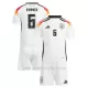 Camiseta Alemania Joshua Kimmich 6 Niños 1ª Equipación Eurocopa 2024