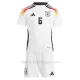 Camiseta Alemania Joshua Kimmich 6 Niños 1ª Equipación Eurocopa 2024