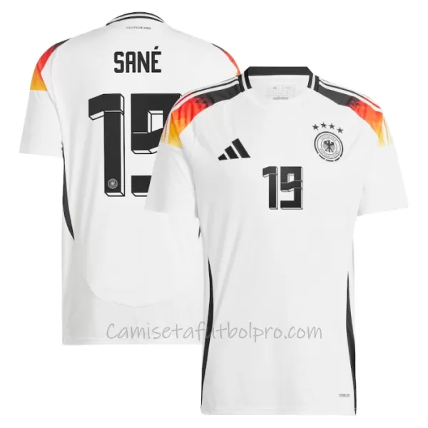 Camiseta Alemania Leroy Sané 19 Hombre 1ª Equipación Eurocopa 2024