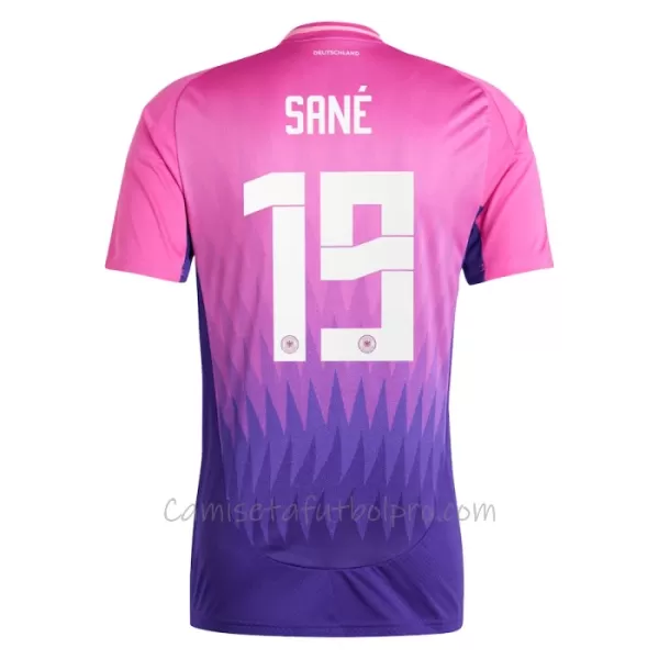 Camiseta Alemania Leroy Sané 19 Hombre 2ª Equipación Eurocopa 2024