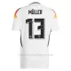 Camiseta Alemania Thomas Müller 13 Hombre 1ª Equipación Eurocopa 2024