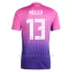 Camiseta Alemania Thomas Müller 13 Hombre 2ª Equipación Eurocopa 2024